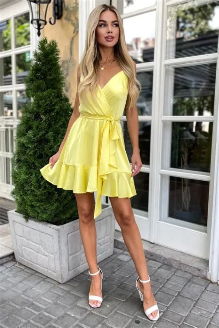 A Mini Dress Look at the Billboards