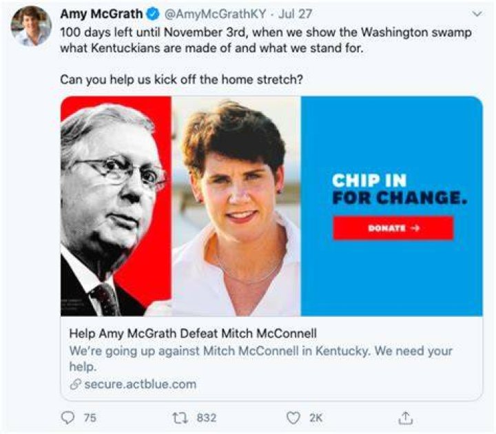 Amy McGrath On The Campaign Trail