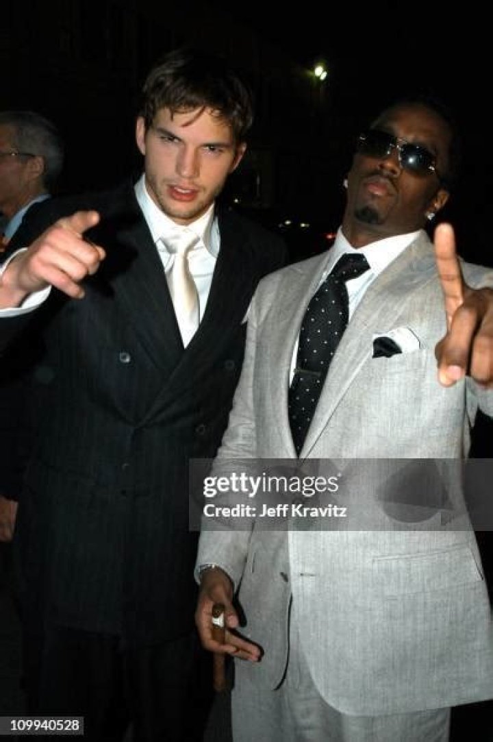 Ashton Kutcher and Diddy