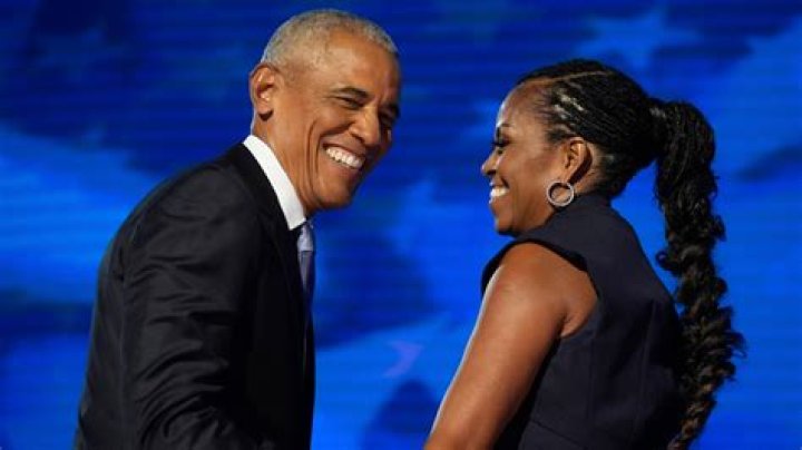 Barack Obama is joined by wife Michelle and daughter Malia for his farewell address