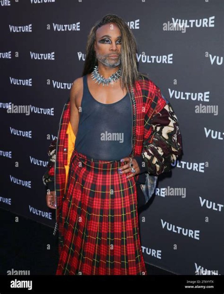 Billy Porter arrives