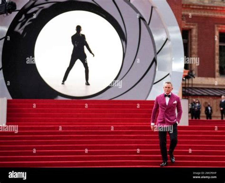 Daniel Craig poses for photographers upon arrival for the World premiere of the film 'No Time To Die', in London No Time To Die World Premiere, London, United Kingdom - 28 Sep 2021