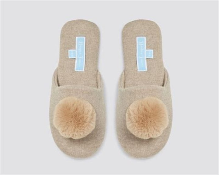 Draper James Fluffy Slipper (Oatmeal)