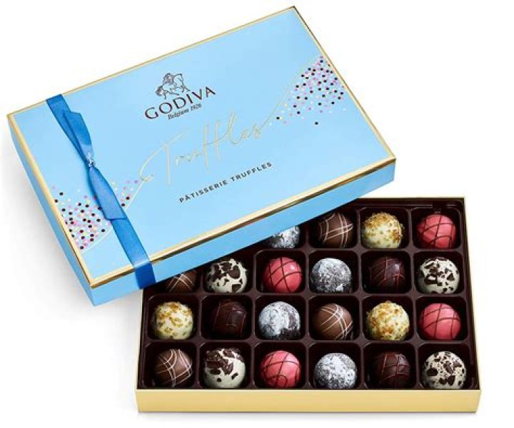 Godiva Assorted Chocolate Holiday Truffle Flight