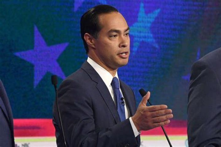 Julian Castro at a 2020 Election Debate in Houston, TX