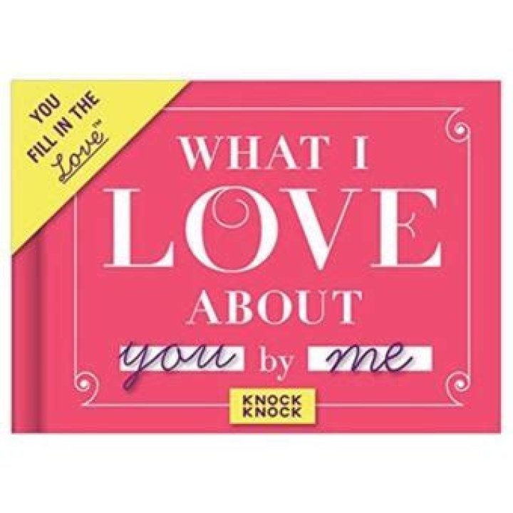 Knock Knock What I Love About Dad Fill-In-The-Blank Journal, $12.93, Amazon