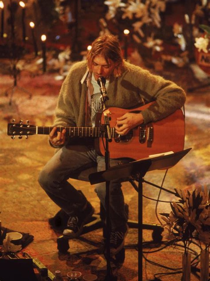Kurt Cobain Nirvana Performing Live On February 16, 1990 On Their Bleach Tour at Bogart's in Long Beach, Ca. - 16 Feb 1990