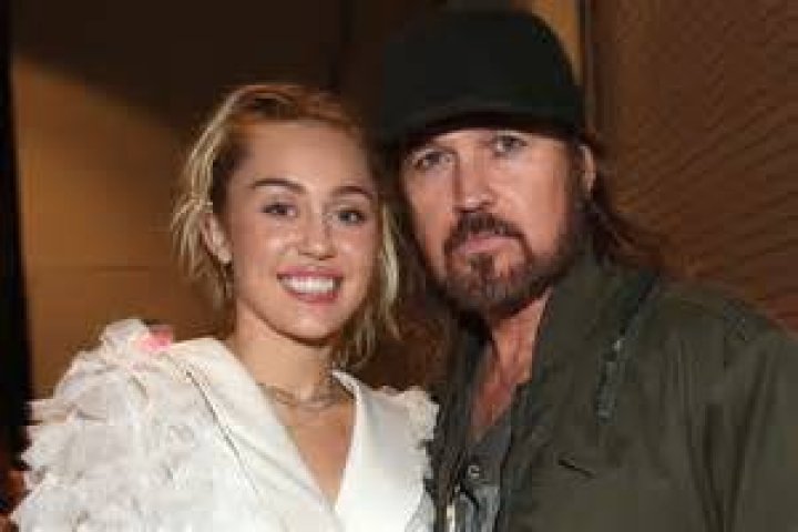 (L-R) Billy Ray Cyrus, Miley Cyrus and Tish Cyrus arrive for the 61st annual Grammy Awards held at Staples Center in Los Angeles on February 10, 2019.Grammy Awards 2019, Los Angeles, California, United States - 10 Feb 2019