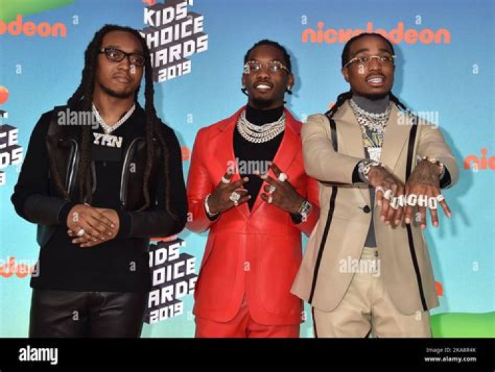 Migos - Quavo, Offset, TakeoffThe Metropolitan Museum of Art's Costume Institute Benefit celebrating the opening of Heavenly Bodies: Fashion and the Catholic Imagination, Arrivals, New York, USA - 07 May 2018WEARING VERSACE