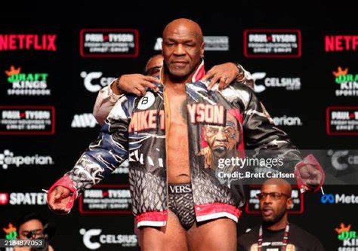 Mike Tyson attends the Mike Tyson Standing United and the Tyson Ranch Celebrity Golf Tournament, in Dana Point, Calif Mike Tyson, Standing United and the Tyson Ranch Celebrity Golf Tournament, Dana Point, USA - 02 Aug 2019