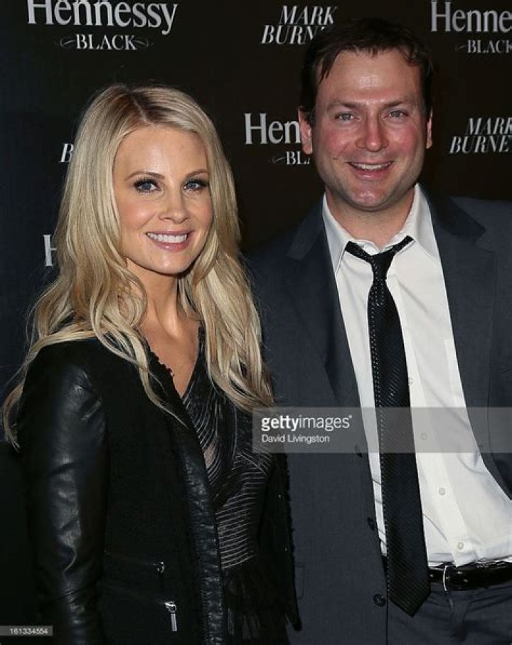 Monica Potter with husband Daniel Allison