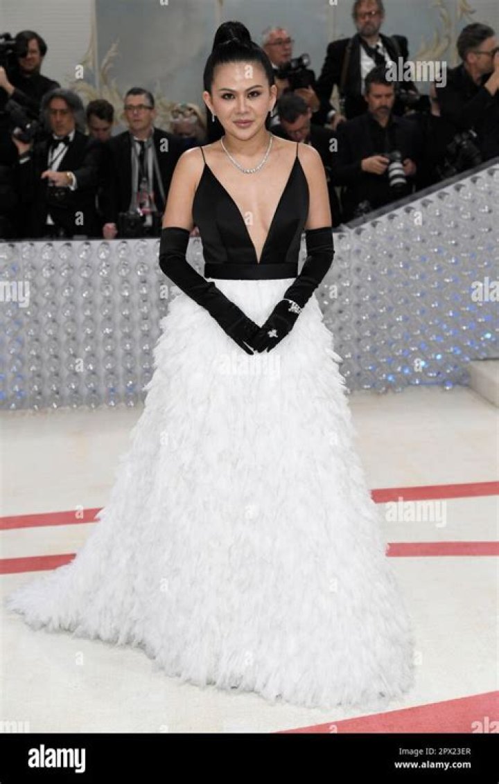 Nichapat Suphap attends The Metropolitan Museum of Art's Costume Institute benefit gala celebrating the opening of the "Camp: Notes on Fashion" exhibition, in New York Costume Institute Benefit celebrating the opening of Camp: Notes on Fashion, Arrivals, The Metropolitan Museum of Art, New York, USA - 06 May 2019