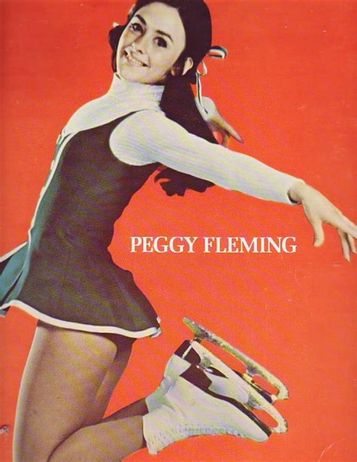 Peggy Fleming the view ice skating costume