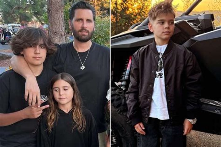 Scott Disick and Reign Disick