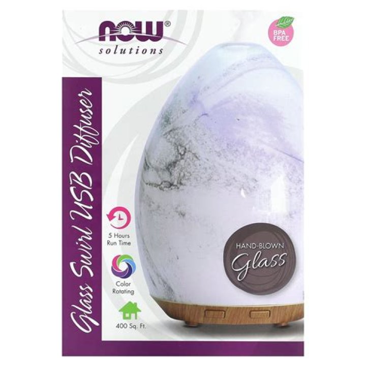 USB Glass Swirl Diffuser by NOW Solutions, $35, Jet.com