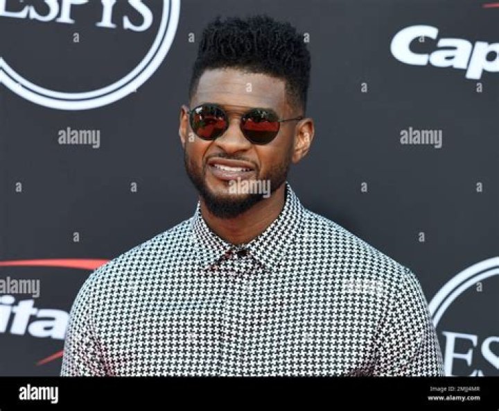 Usher arrives at the ESPY Awards, at the Microsoft Theater in Los Angeles 2019 ESPY Awards - Arrivals, Los Angeles, USA - 10 Jul 2019